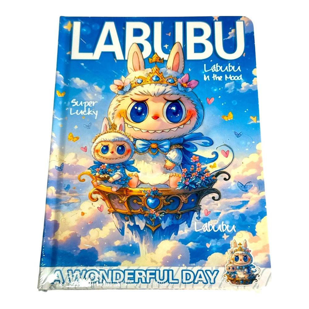 Labubu The Monsters In The Mood 8x6 Hardcover Notebook